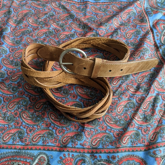 REI Accessories - REI Braided Leather Belt